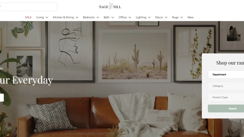 Sage and Sill dropshipping store Sage and Sill dropshipping store