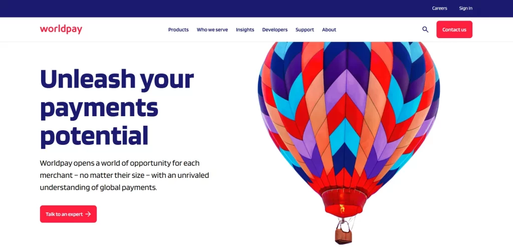 "Worldpay" payment gateway