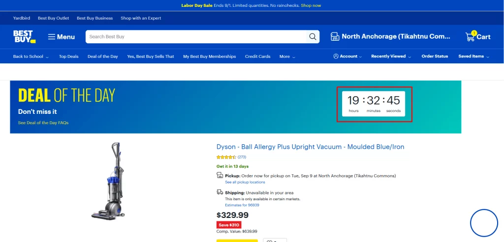  Countdown Timer Deal