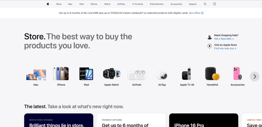 Apple store