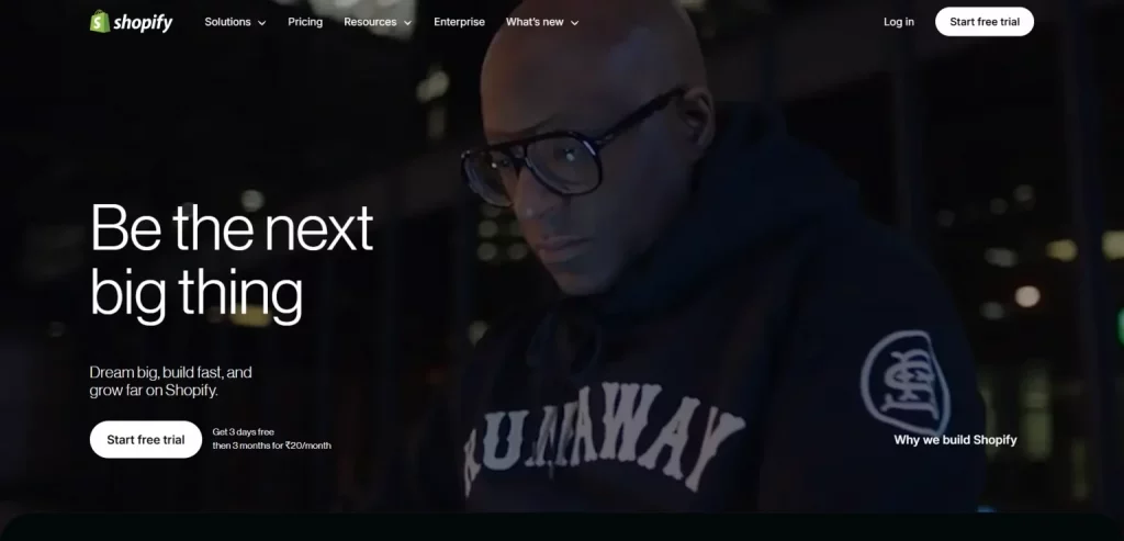 Shopify ecommerce platfrom