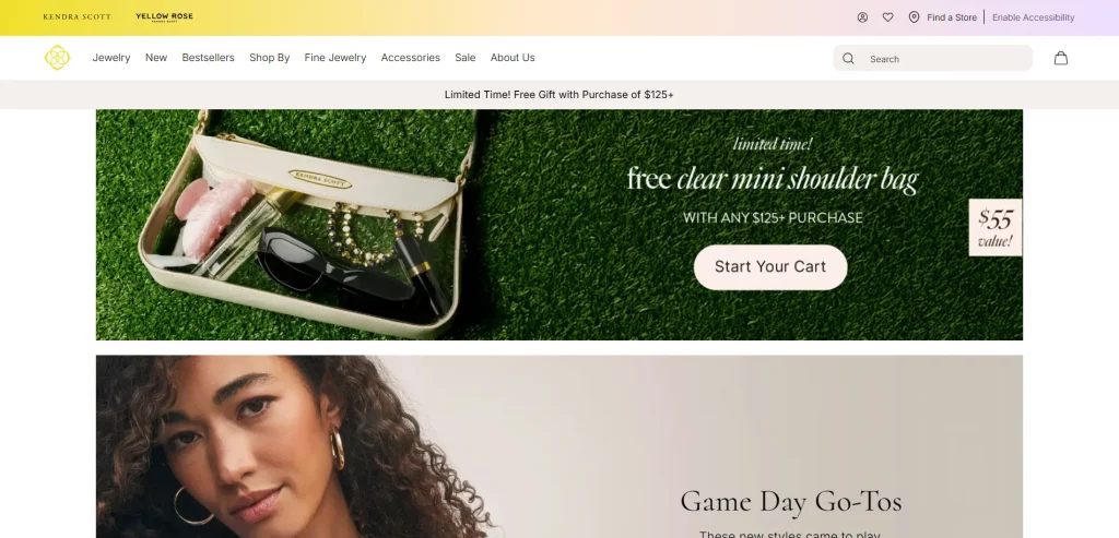 Kendra Scott Shopify Dropshipping Store 