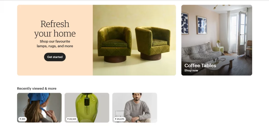 Recently Viewed Items 