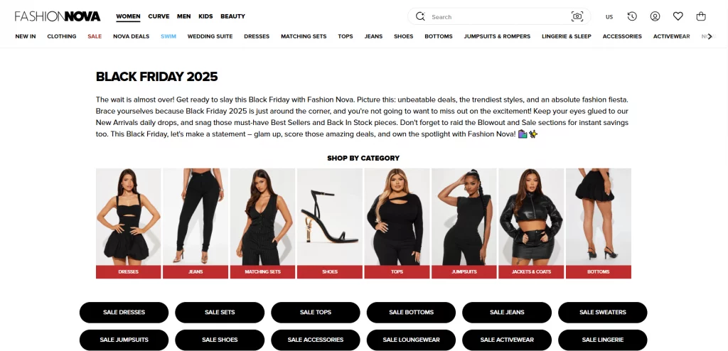 Fashion Nova’s Flash Friday