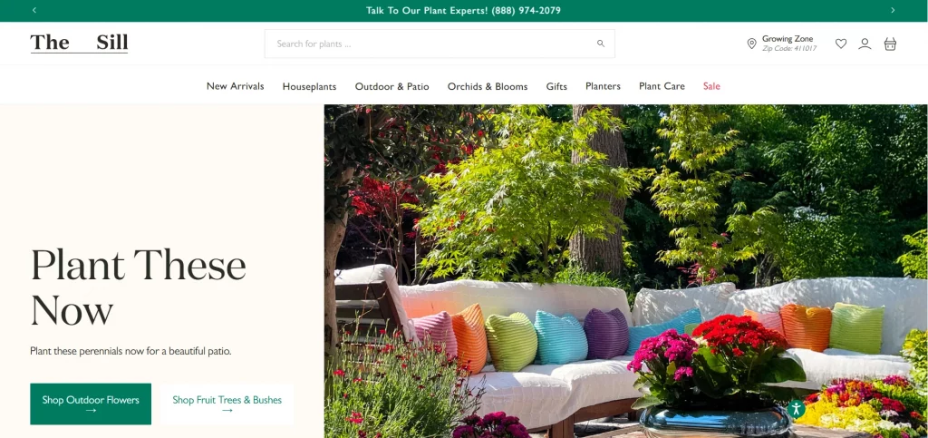 The sill Shopify Dropshipping Store 