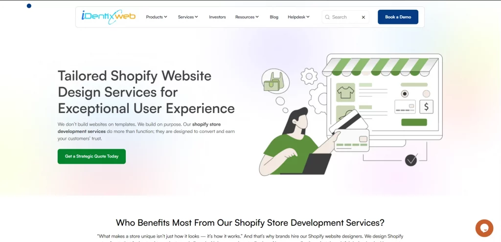Identixweb services for Shopify headless commerce journey