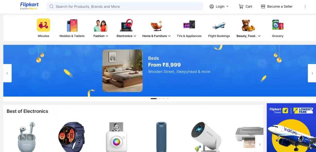 Flipkart example of omnichannel retailing