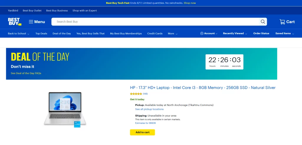 Best Buy Deal of the Day