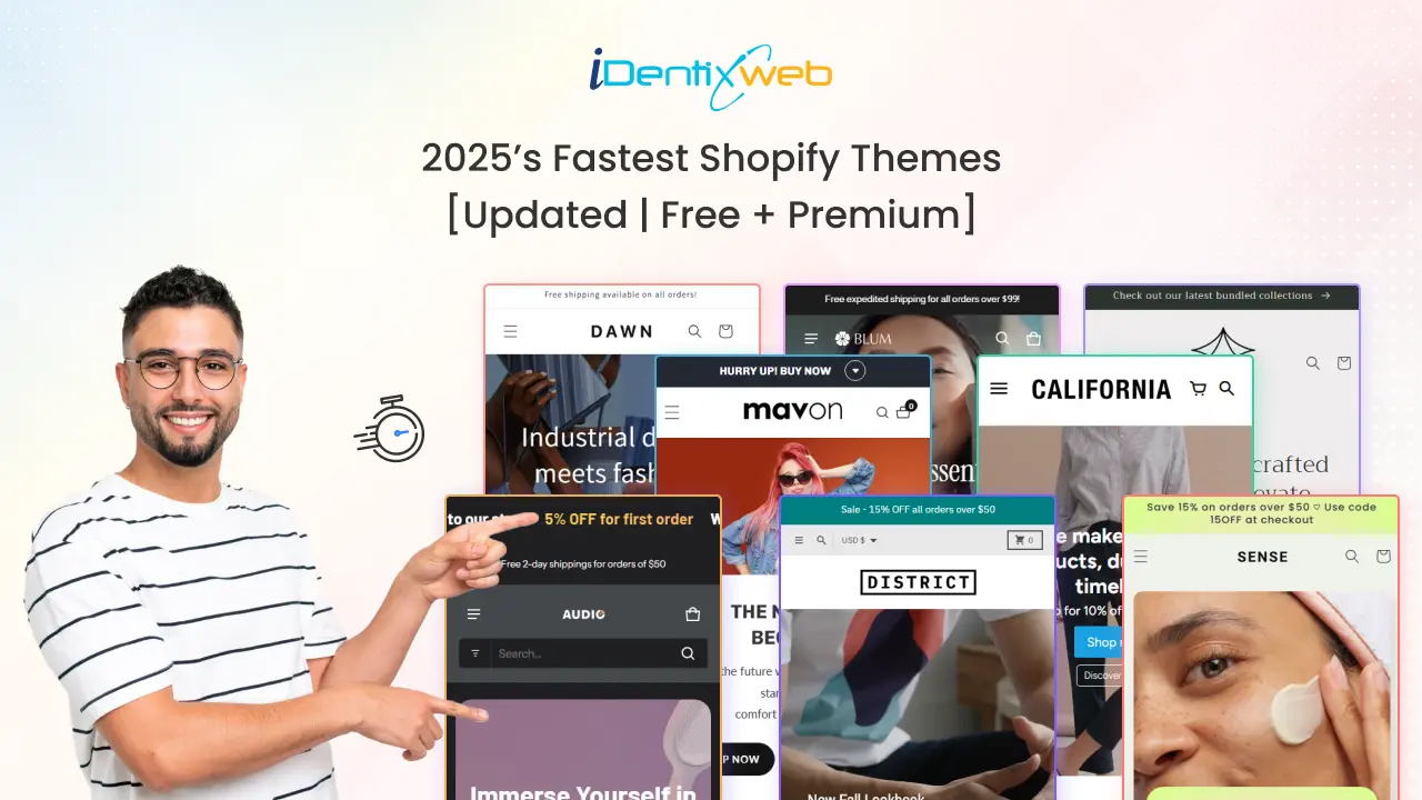2025’s Fastest Shopify Themes (Updated | Free + Premium)