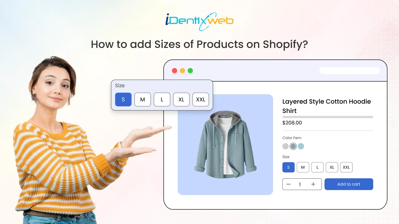 How to add Sizes of Products on Shopify