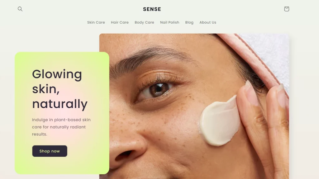 One of the fastest Shopify themes is, Sense theme. 