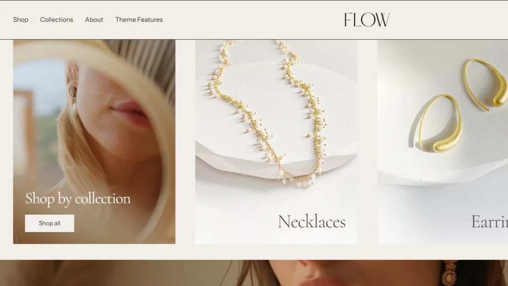 The Timeless preset of the Flow Shopify theme.