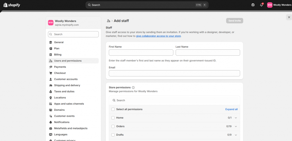 Enter Admin Details