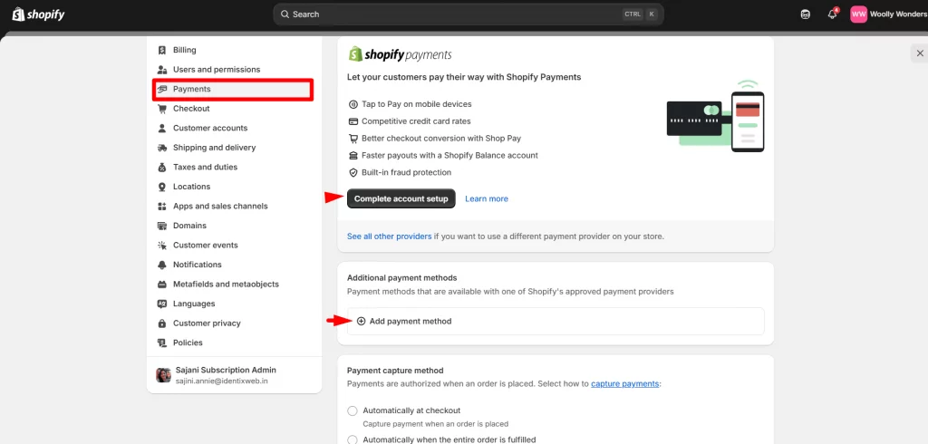Installments for flexible payments