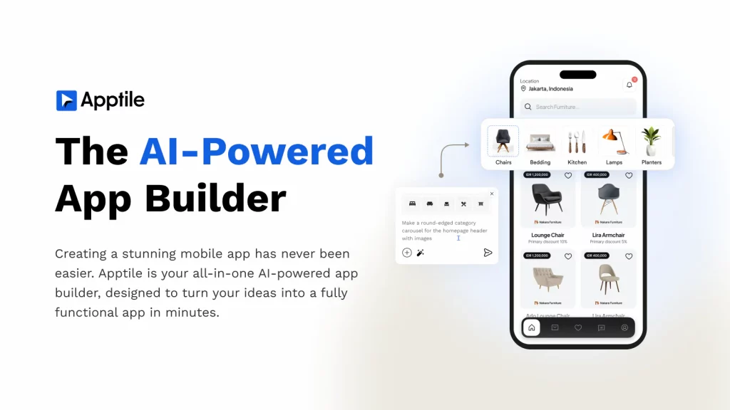 Apptile, the AI-powered App Builder