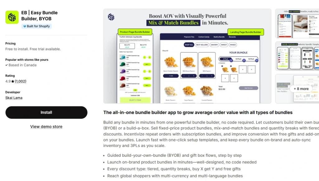 EB- Easy bundle builder app EB- Easy bundle builder app