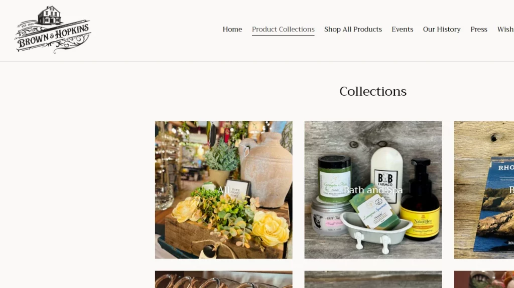 Brown & Hopkins, the Shopify general store