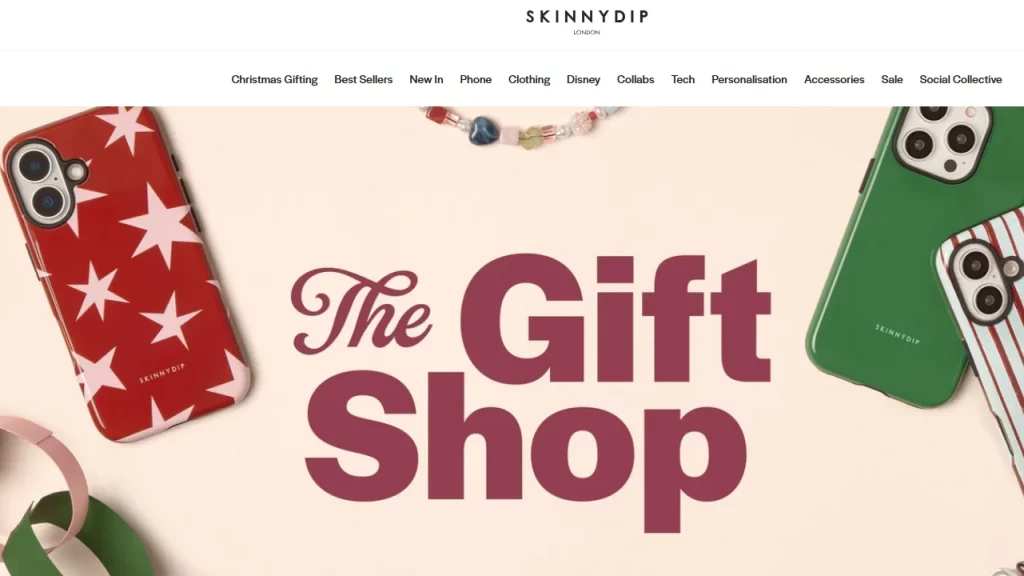 Skinny Dip London, the Shopify electronics store Skinny Dip London, the Shopify electronics store