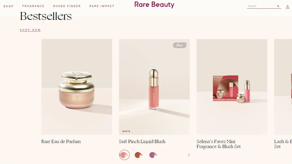 Rare Beauty, a Shopify beauty store. Rare Beauty, a Shopify beauty store.