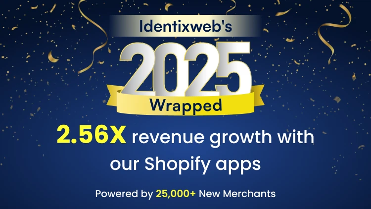 2.56x revenue growth through our Shopify apps. 2.56x revenue growth through our Shopify apps.