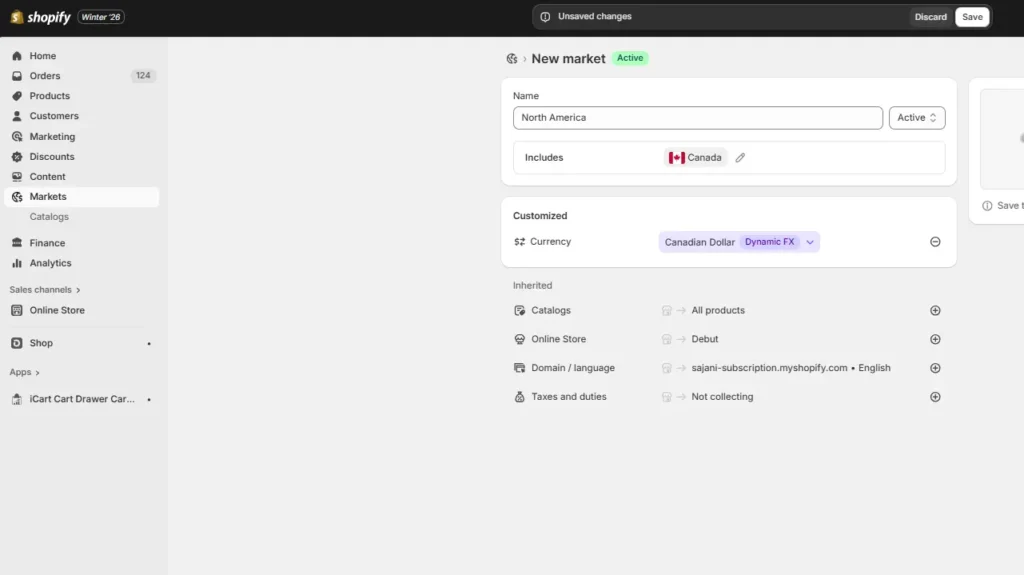 Add your market details Add your market details