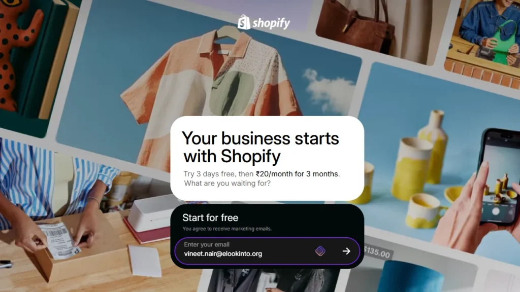 Free trial in Shopify Free trial in Shopify