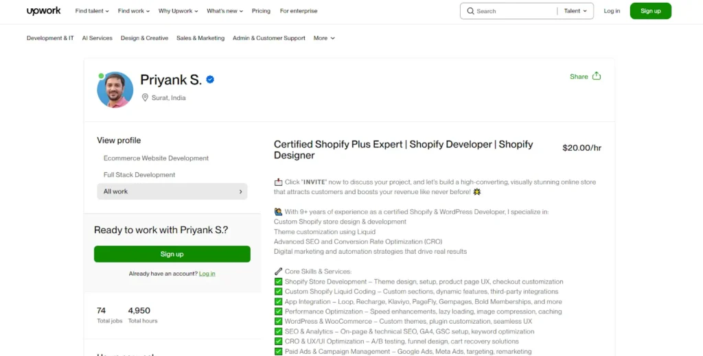 check profiles of shopify experts in upwork check profiles of shopify experts in upwork