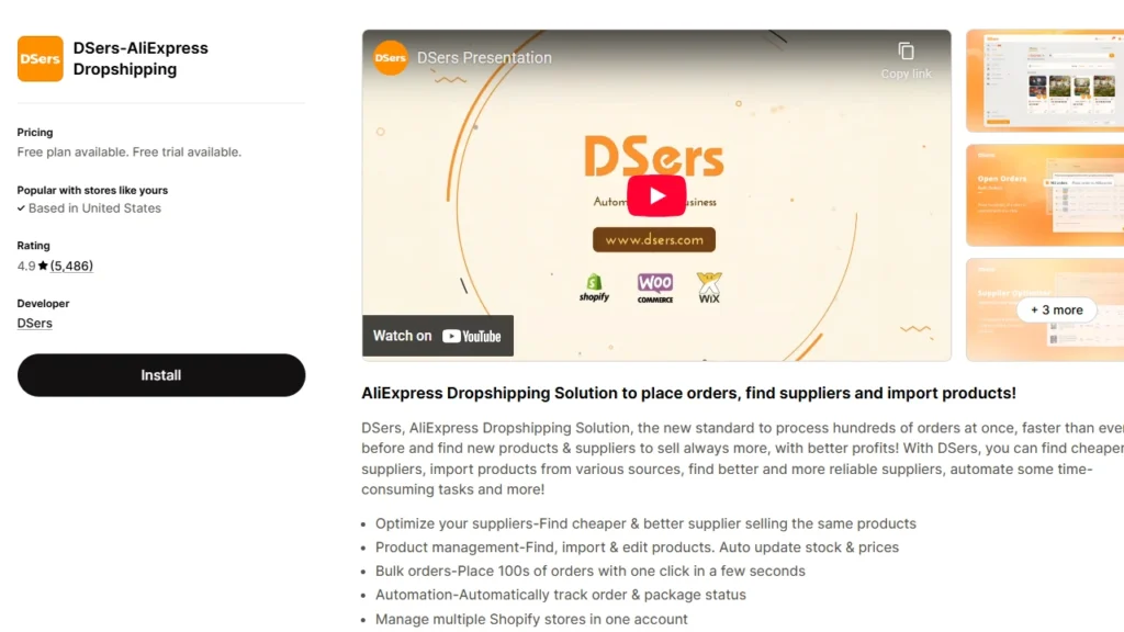 DSers, a beginner-friendly Shopify app DSers, a beginner-friendly Shopify app