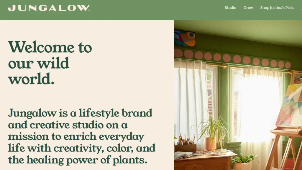 Jungalow., one of the best examples of Shopify home decor stores Jungalow., one of the best examples of Shopify home decor stores
