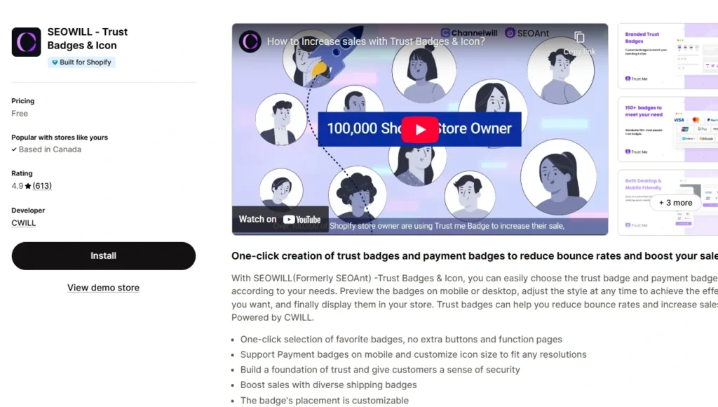 SEOWILL - Trust Badges & Icon SEOWILL - Trust Badges & Icon