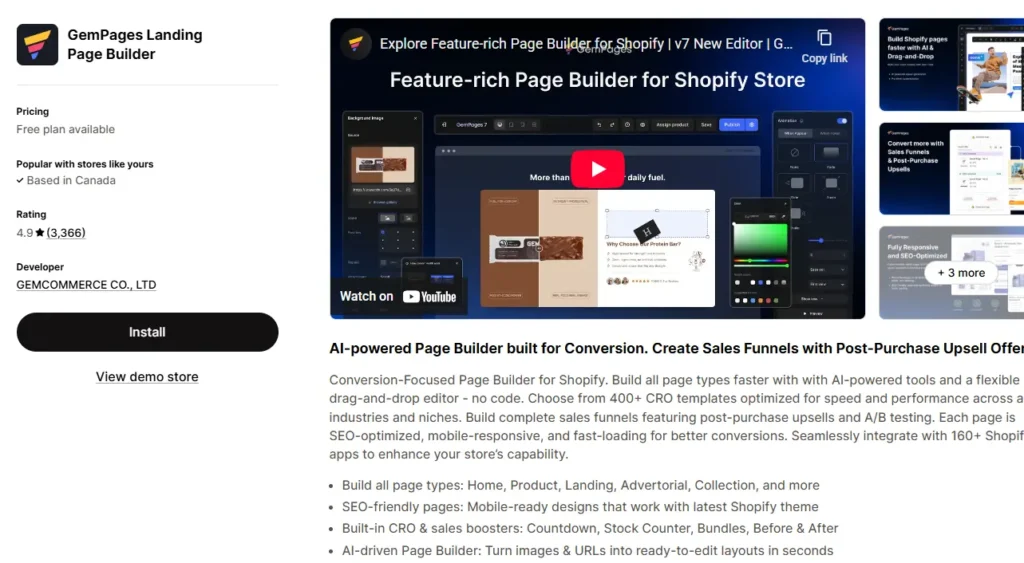 Gempages Landing Page Builder Gempages Landing Page Builder
