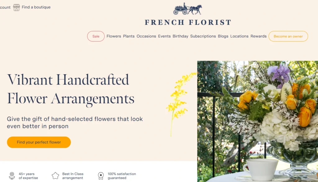French Florist, a Shopify florist store French Florist, a Shopify florist store