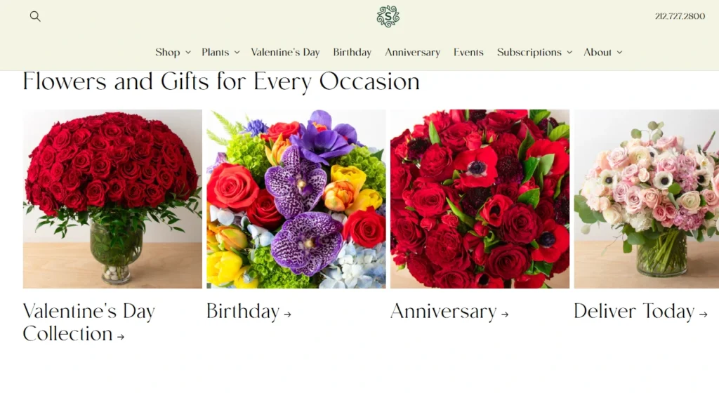 Scotts Flowers NYC, an example of Shopify florist store. Scotts Flowers NYC, an example of Shopify florist store.