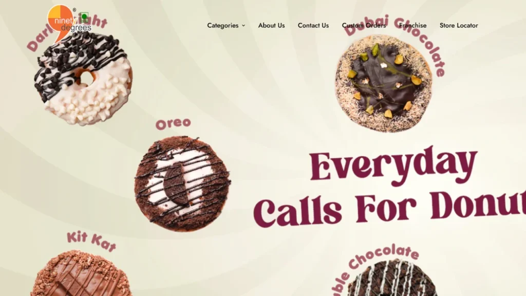 90 Degrees, a Shopify bakery store 90 Degrees, a Shopify bakery store