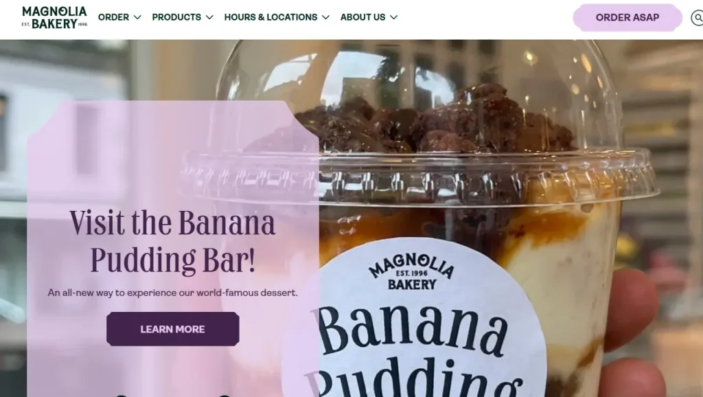 Magnolia Bakery, a Shopify bakery store Magnolia Bakery, a Shopify bakery store