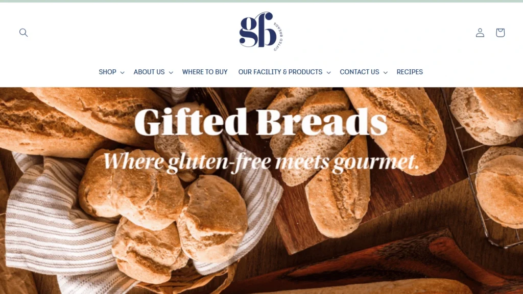 Gifted Breads, a Shopify bakery store Gifted Breads, a Shopify bakery store
