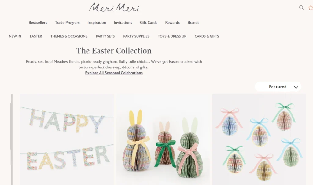Meri Meri's Easter Collection Page Meri Meri's Easter Collection Page
