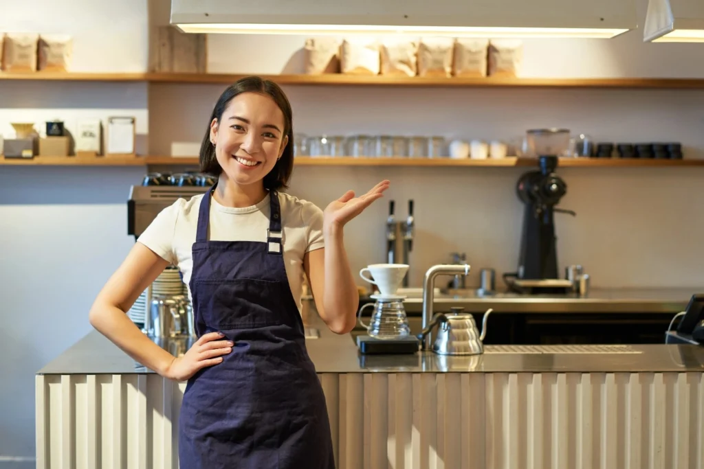 A Shopify restaurant owner A Shopify restaurant owner