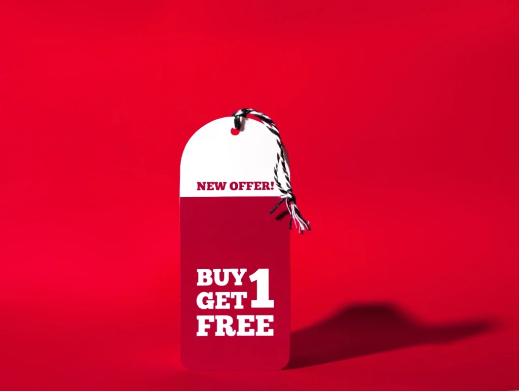 Buy One Get One Free Offer Buy One Get One Free Offer