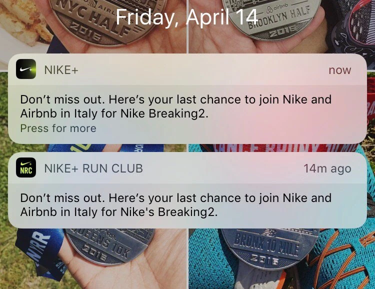 Here's how Nike uses web push notifications Here's how Nike uses web push notifications
