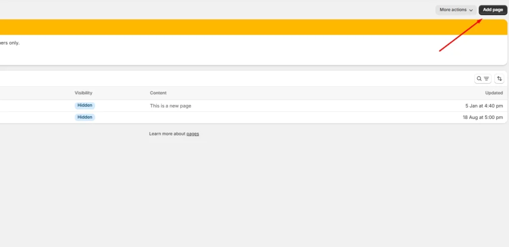Create the FAQ page Create the FAQ page