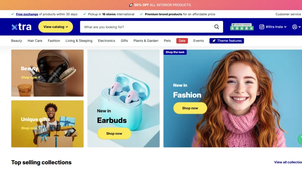 Xtra, a cheap Shopify theme Xtra, a cheap Shopify theme