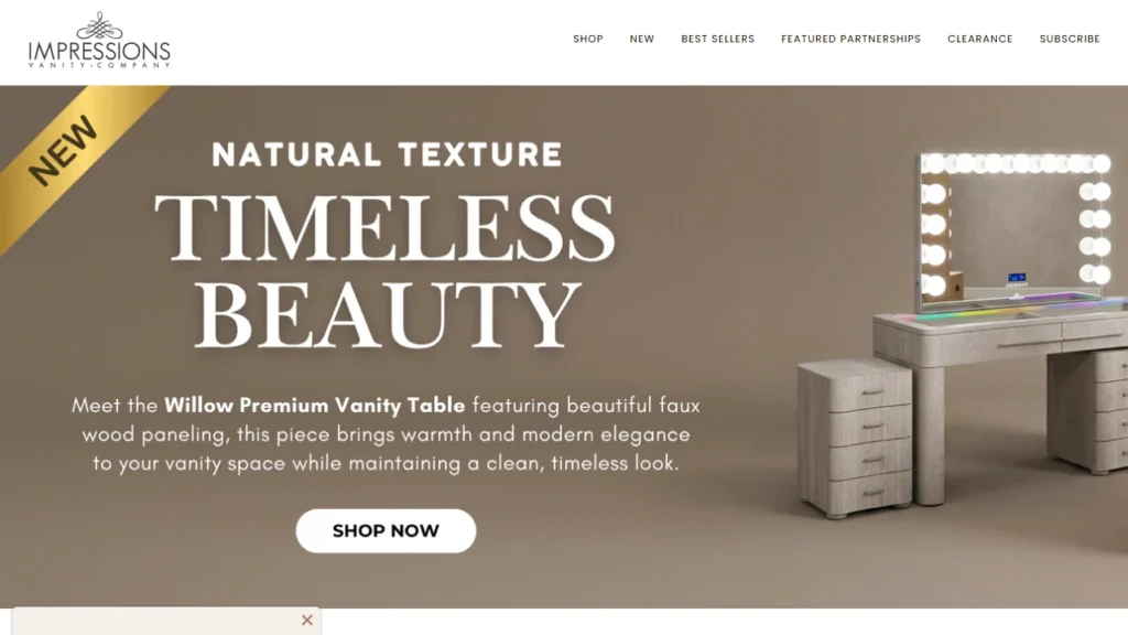 Impressions Vanity, a Shopify furniture store Impressions Vanity, a Shopify furniture store