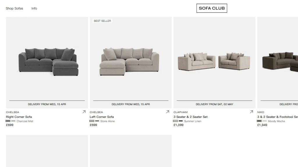 Sofa Club, a Shopify furniture store Sofa Club, a Shopify furniture store