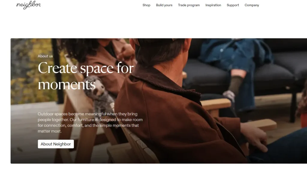 Neighbor, a Shopify furniture store Neighbor, a Shopify furniture store