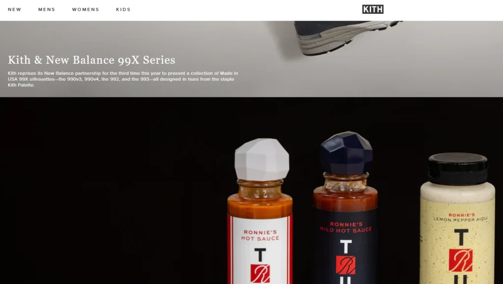 Font pairing for Kith, the Shopify store Font pairing for Kith, the Shopify store