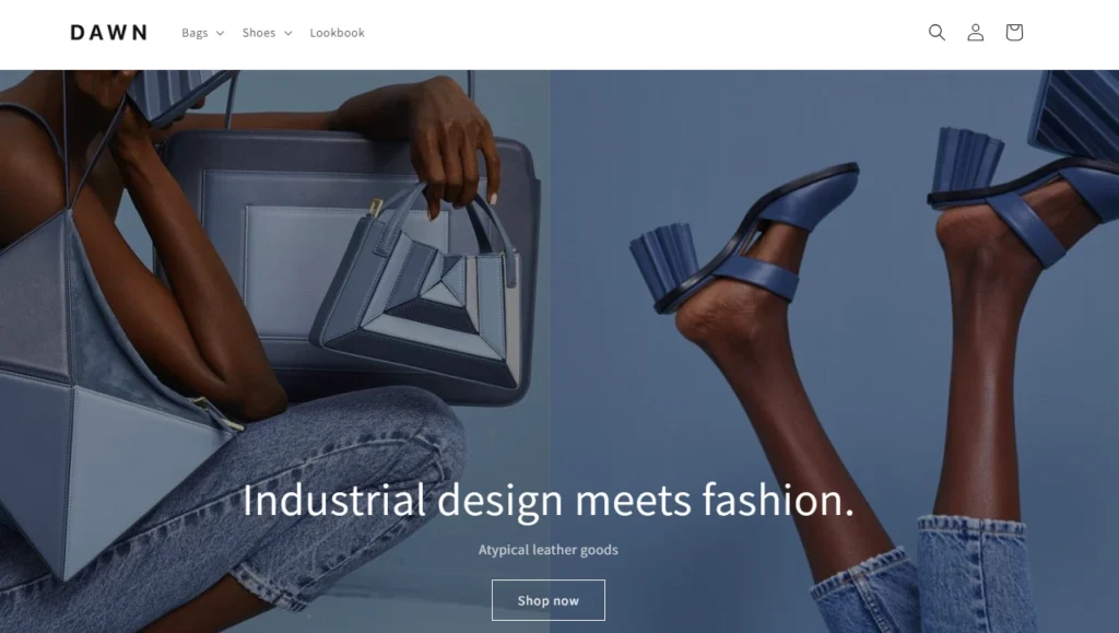 The Shopify theme Dawn for artists The Shopify theme Dawn for artists