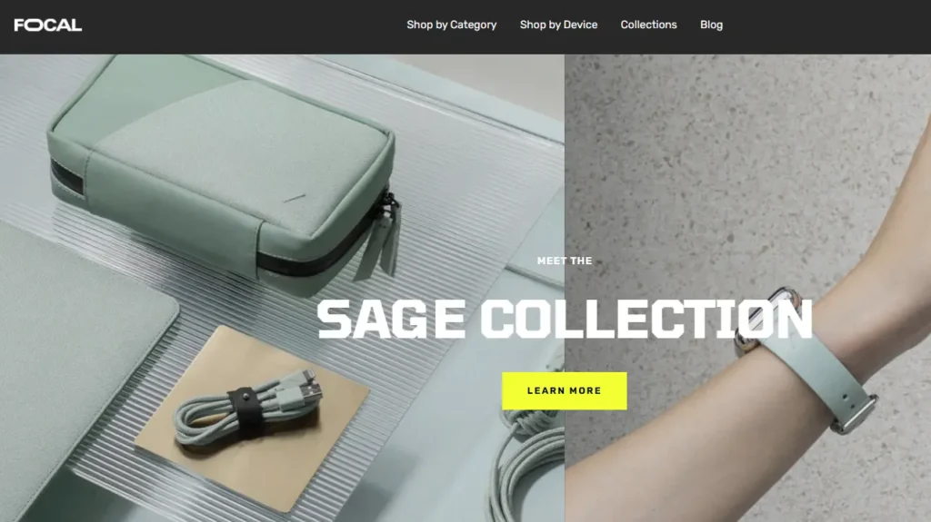 Focal, a Shopify theme for artists Focal, a Shopify theme for artists