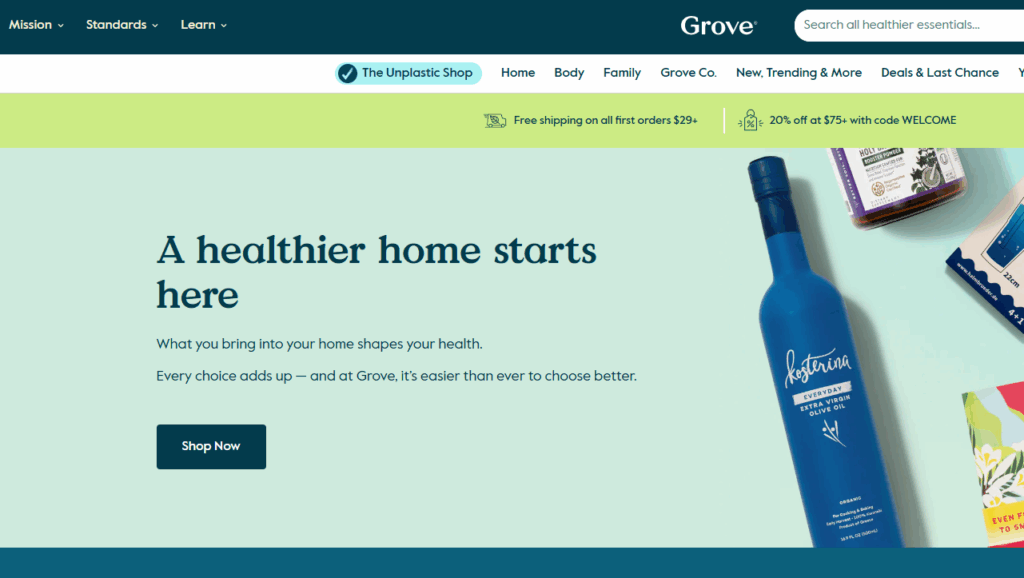 Grove Collaborator eco friendly store Grove Collaborator eco friendly store