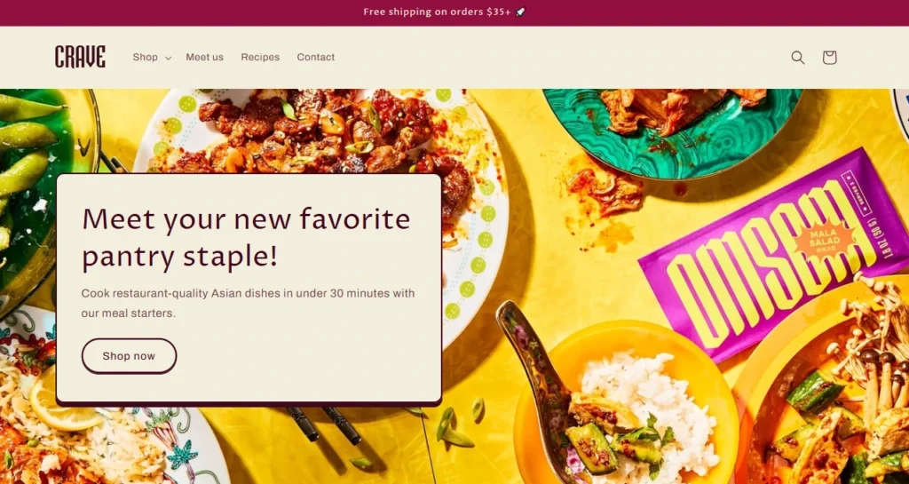 Crave Shopify theme for grocery Crave Shopify theme for grocery